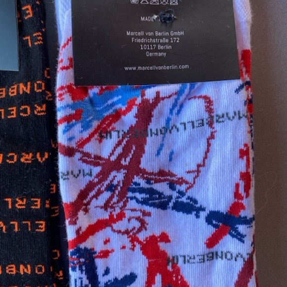Men's Patterned Socks - Multi-Color - Picture 5 of 5